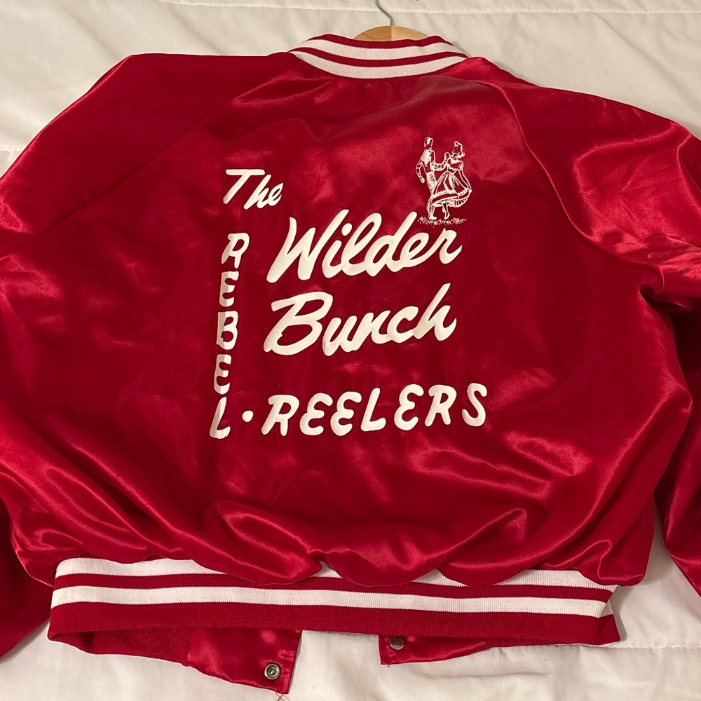 Vintage 80’s Dunbrooke “The Wilder Bunch Rebel Reelers” Jacket - Picture 3 of 9